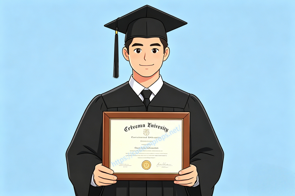 diploma props