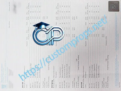 SFU offical Transcript