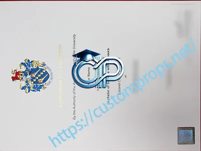 伯明翰城市大学文凭