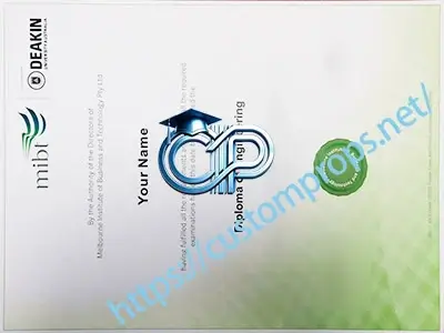 墨尔本商业与技术学院文凭