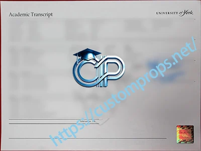 英国约克大学成绩单