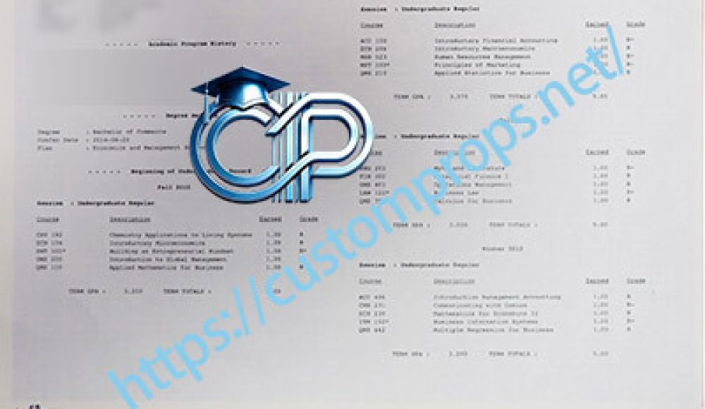 Ryerson Uni transcript