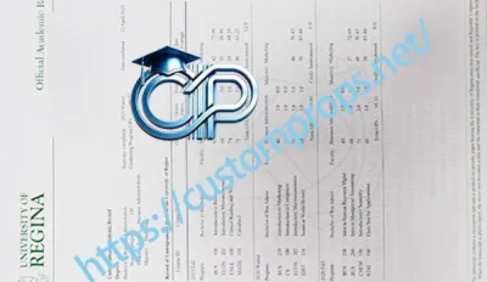 Uni of Regina transcript